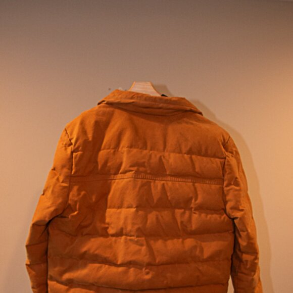 Timberland Mt Davis downfilled coat  Mens Size Medium Wheat color - Picture 2 of 4